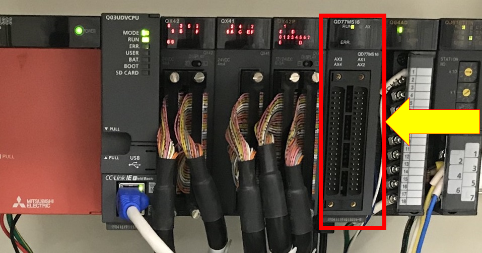 三菱電機 QD77MS16 シンプルモーションユニット 最大制御軸数：16軸 SSCNET III H接続 - 1